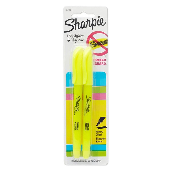 Sharpie Yellow Highlighter 2 Pack